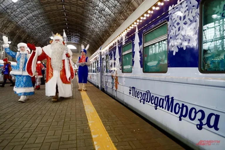 «Поезд Деда Мороза» приедет в Казань 14 декабря